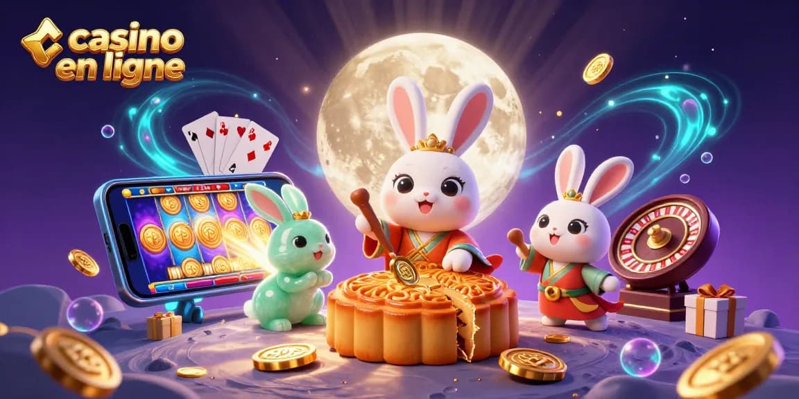 Jeux passionnants au casino en ligne avec des lapins lunaires et d'innombrables jetons