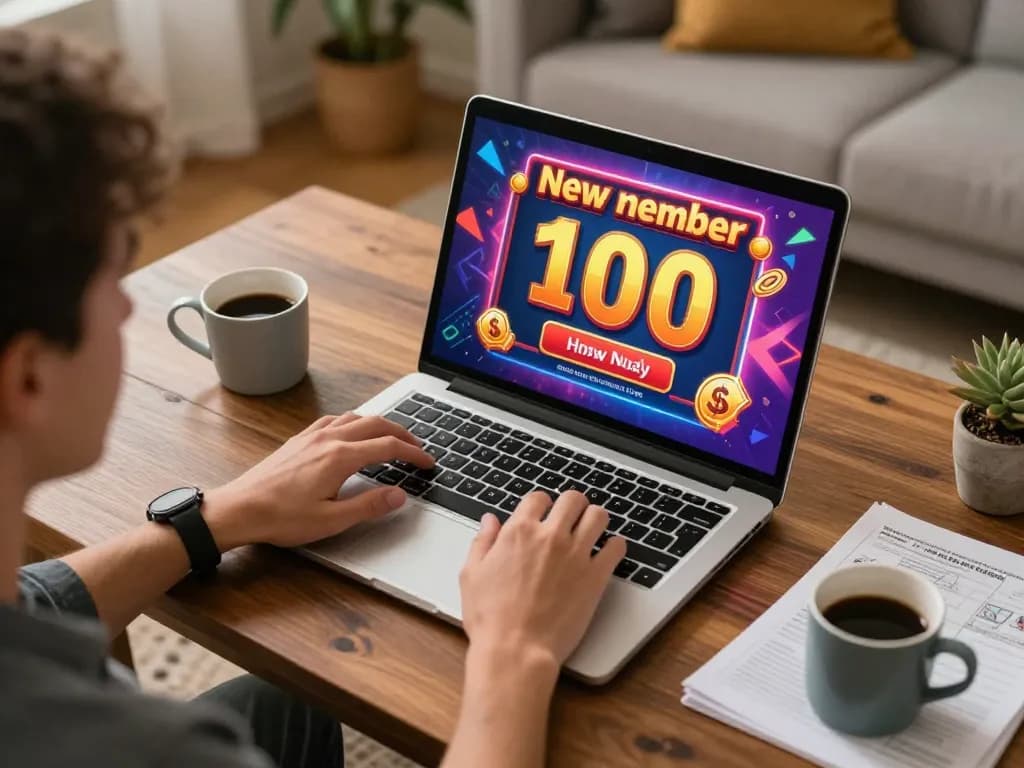 Engaging in slot bonus new member 100 gaming while enjoying a cozy home atmosphere