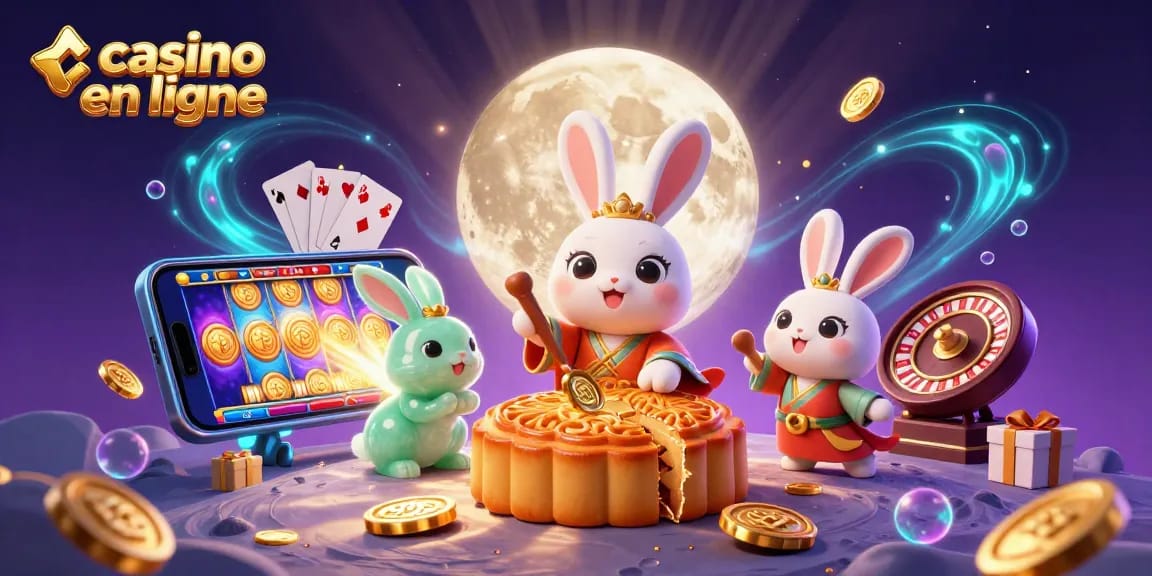 Jeux passionnants au casino en ligne avec des lapins lunaires et d'innombrables jetons