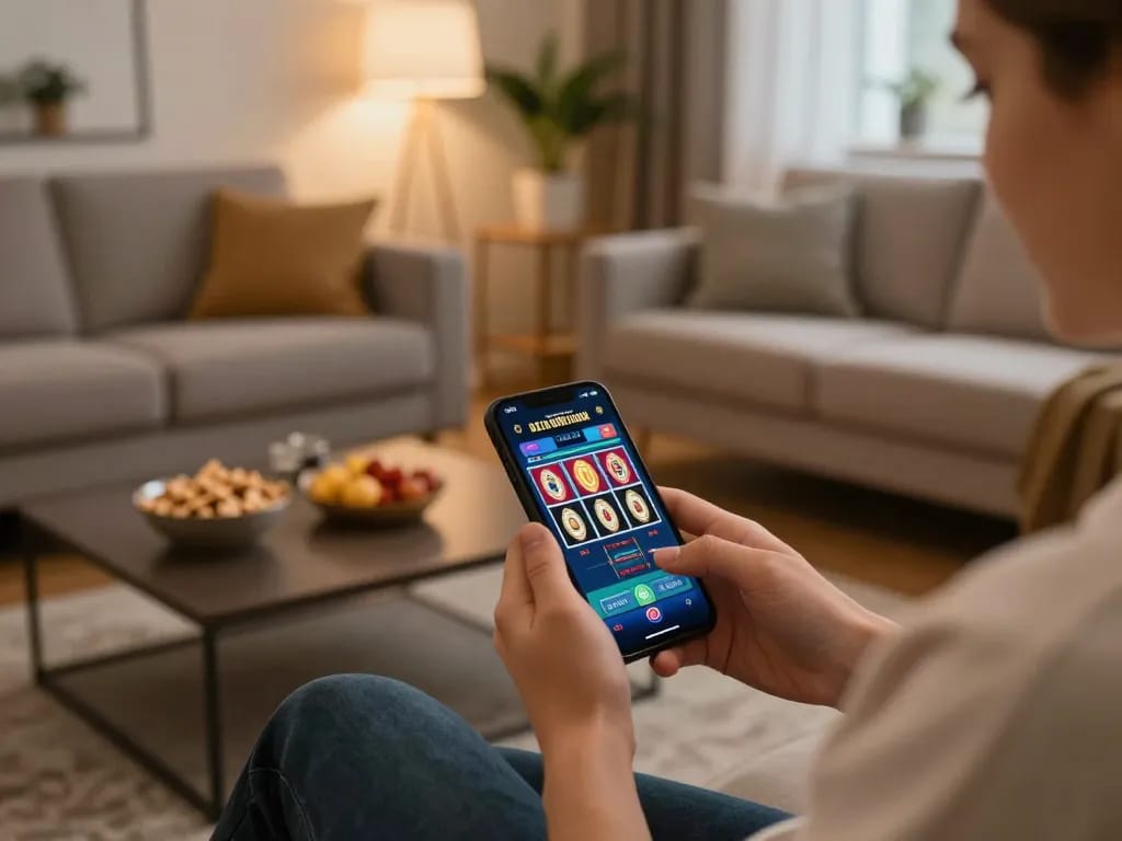 Engage seamlessly with casino online senza registrazione through a smartphone app in a cozy home.