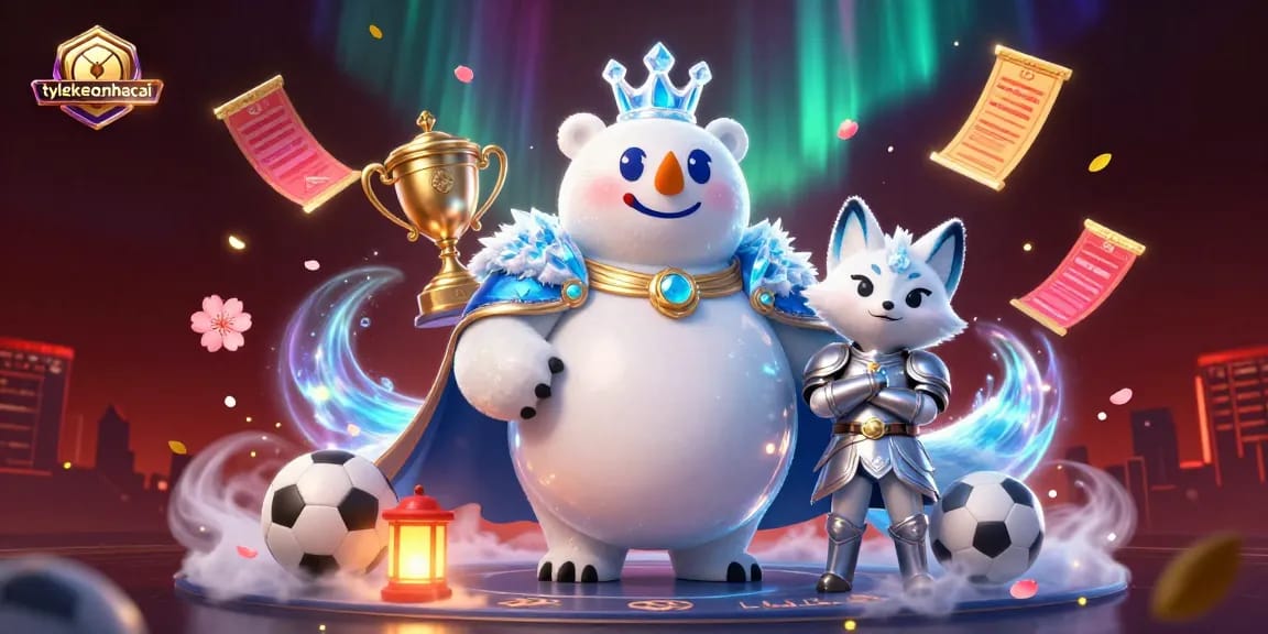 Engage in premier sports betting excitement with tylekeonhacai featuring dynamic characters and vibrant action elements.