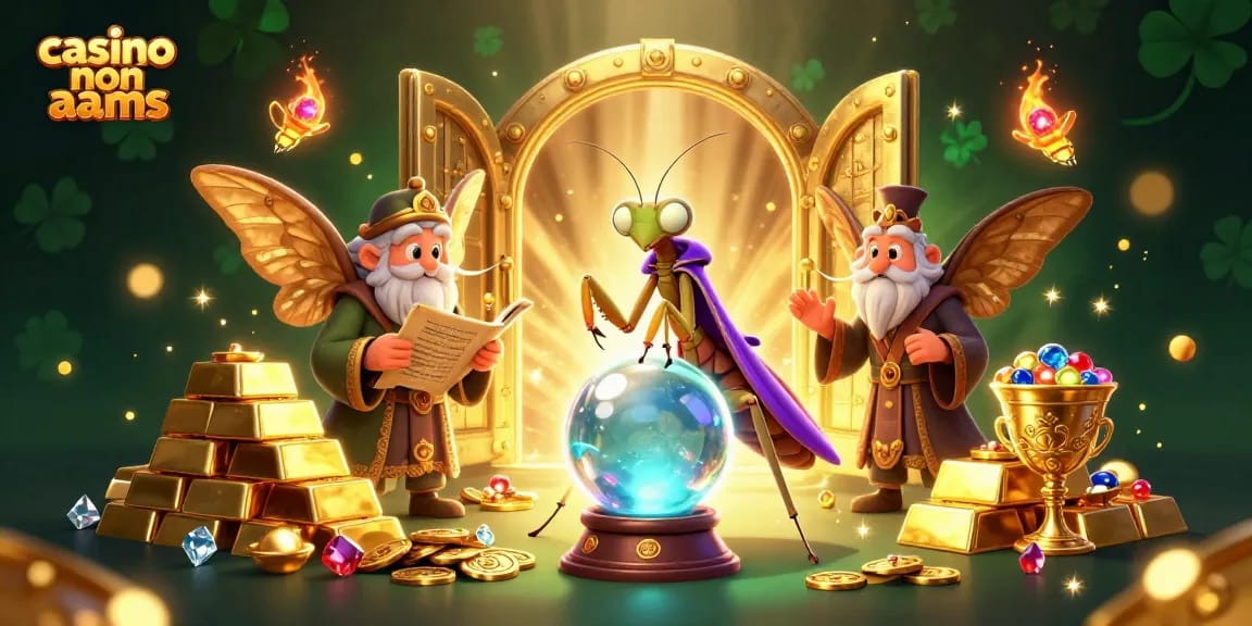 Scopri i bonus nei casino non AAMS con i simboli e i tesori del gioco d'azzardo.