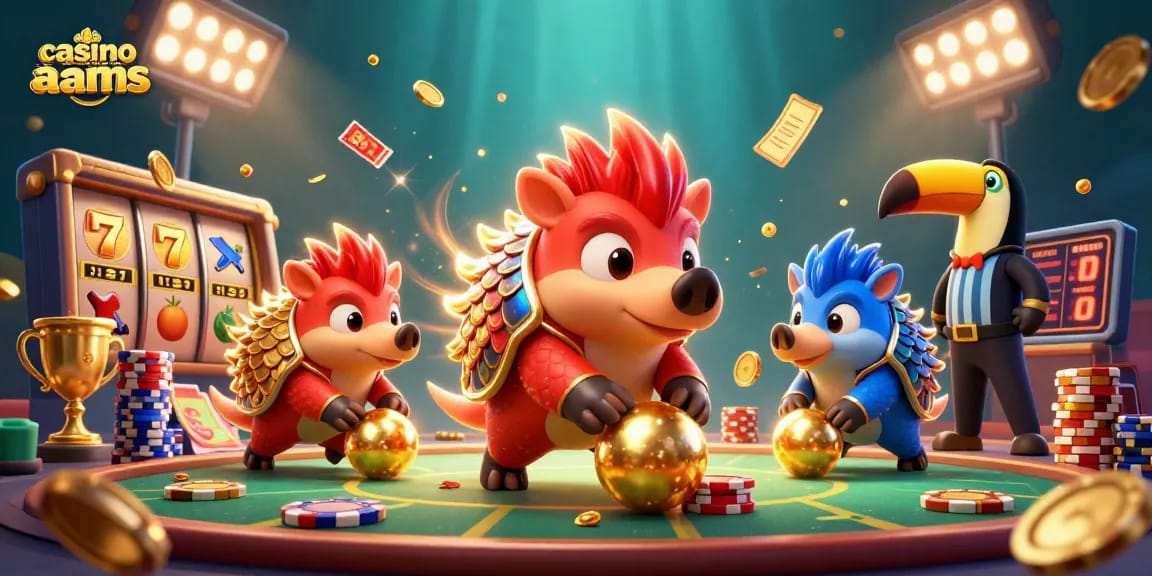 Scopri emozionanti giochi nei casino non AAMS con pangolini rivali e avvincenti simboli di gioco.