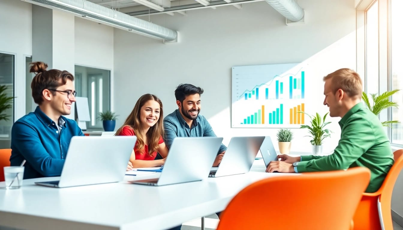Enhancing online marketing edmonton strategies with a professional digital marketing team.