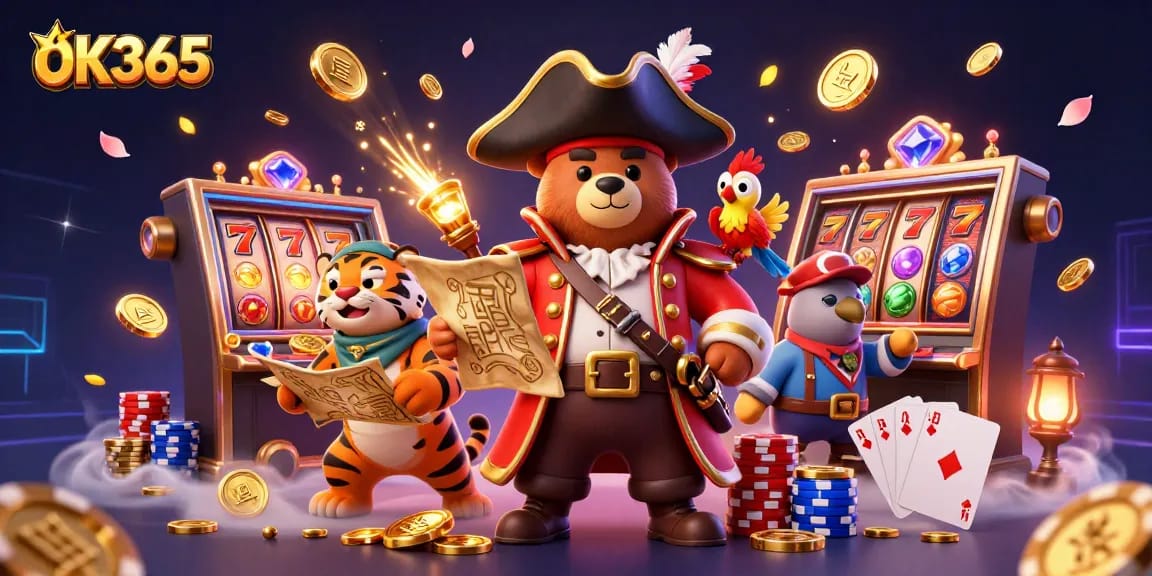 Experience thrilling adventures with OK365 while engaging in vibrant casino action and winning big.