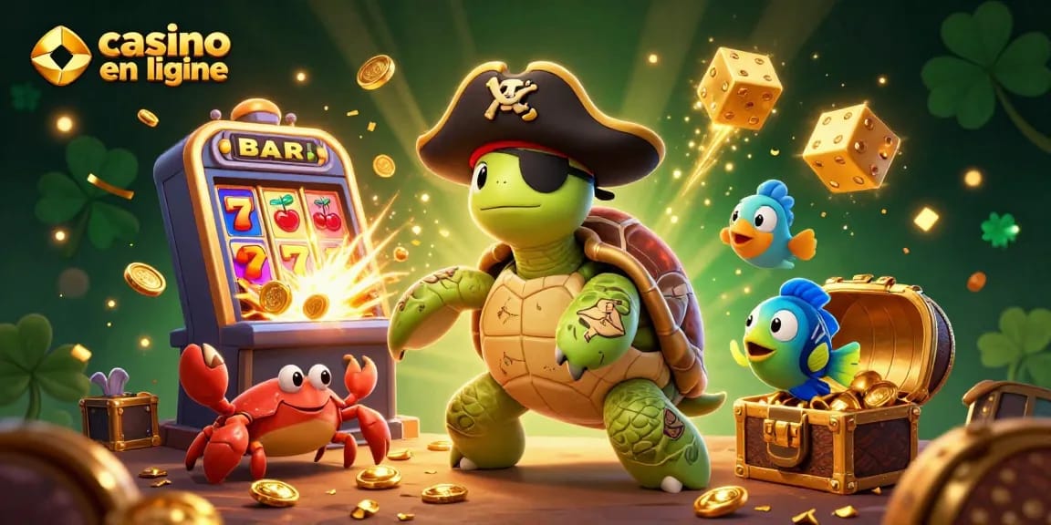 Vivez l'expérience du casino en ligne avec notre illustration de jeu captivante.