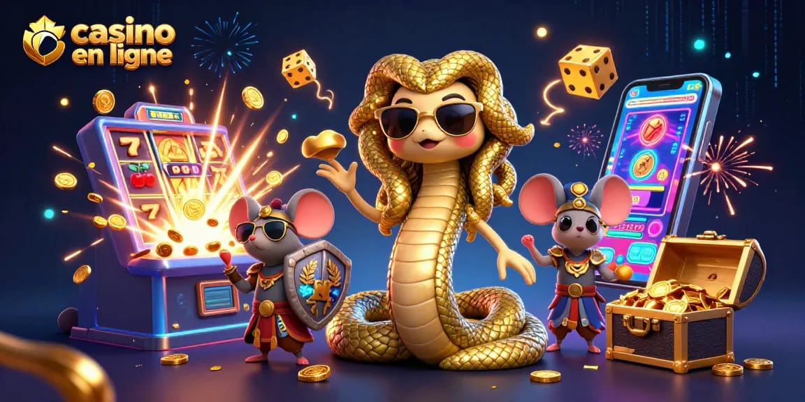 Gagnez avec casino en ligne grâce aux machines à sous et à la mythologie dans une scène dynamique.