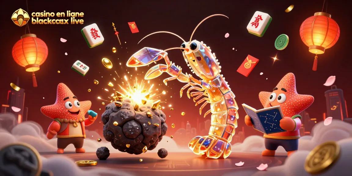 Vivez l'expérience du casino en ligne blackjack live avec des personnages colorés et dynamiques, entourés d'éléments de jeu captivants.