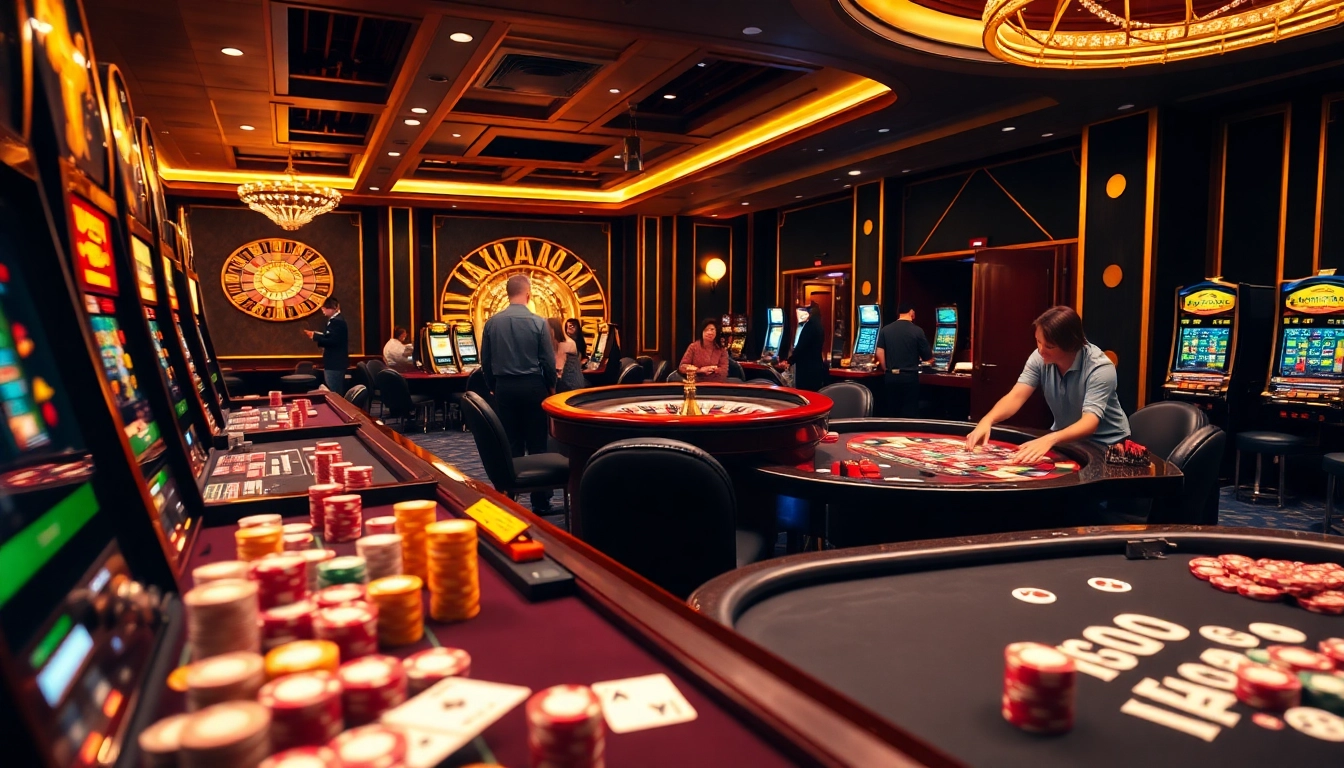 Experience the excitement of gaming at https://soibet.vision/ with vibrant casino scenes and dynamic players.
