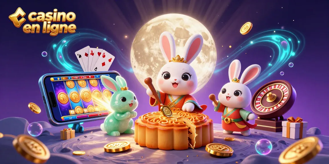 Jeux passionnants au casino en ligne avec des lapins lunaires et d'innombrables jetons
