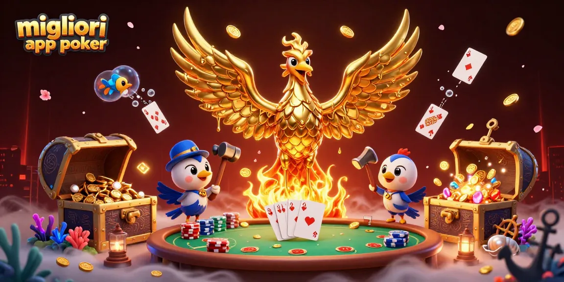 Migliori app poker: Gioca al tavolo verde virtuale con grafica accattivante e avvincenti elementi di gioco.