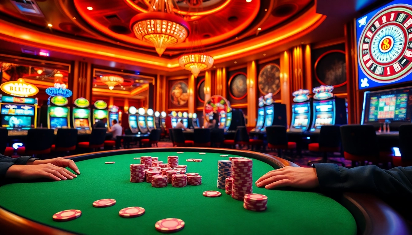 Vivez l'excitation du meilleure casino en ligne avec des actions de poker vibrantes et des machines à sous lumineuses.