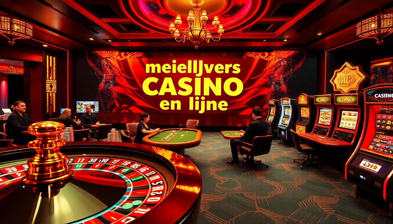 Découvrez l'excitation aux meilleurs casino en ligne avec des tables de poker animées et une roulette dynamique.