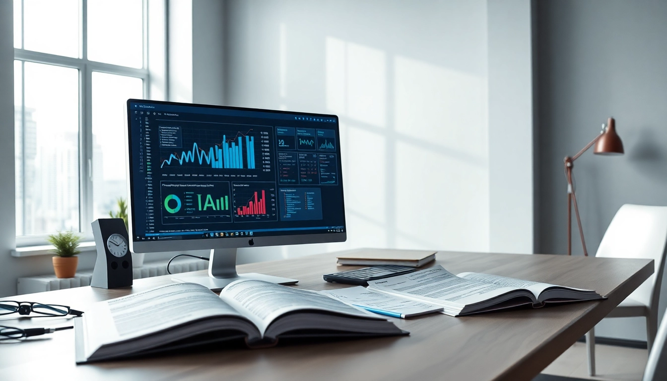 Web scrapping visualization in a modern workspace with data analysis tools.
