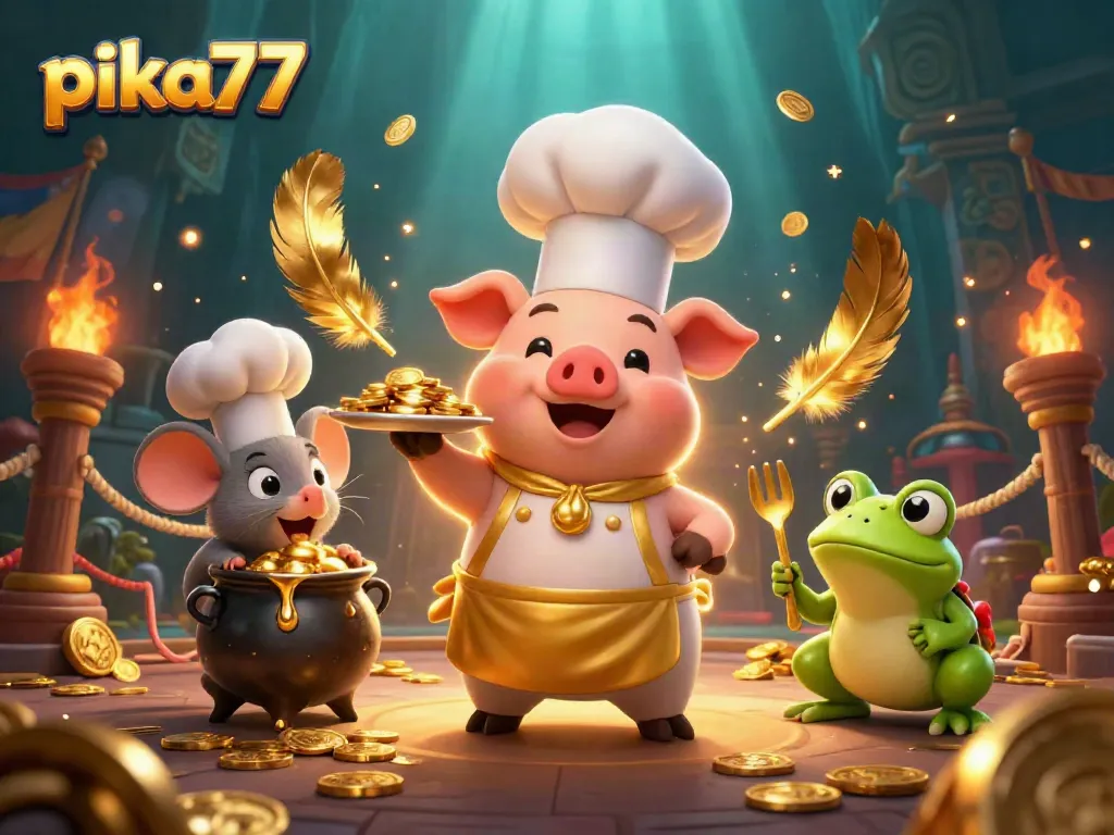 Engage in thrilling experiences on pika77 with golden coins and exciting gaming elements!