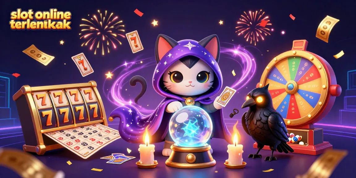 Temukan pengalaman slot online terlengkap dengan simbol keberuntungan dan efek menawan dalam ilustrasi 3D ini.