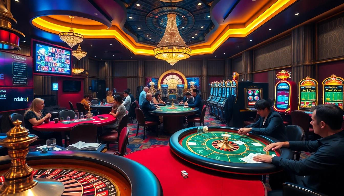 Vivez des jeux palpitants dans un casino en ligne argent réel avec des machines à sous vibrantes et des tables de poker.