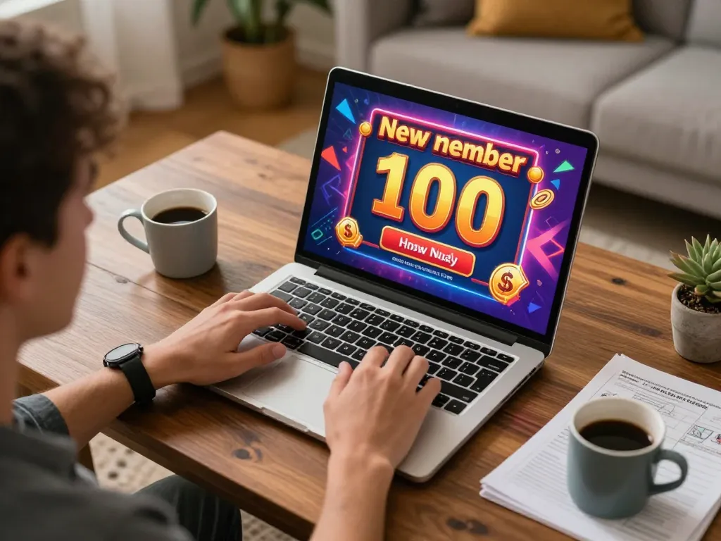 Engaging in slot bonus new member 100 gaming while enjoying a cozy home atmosphere