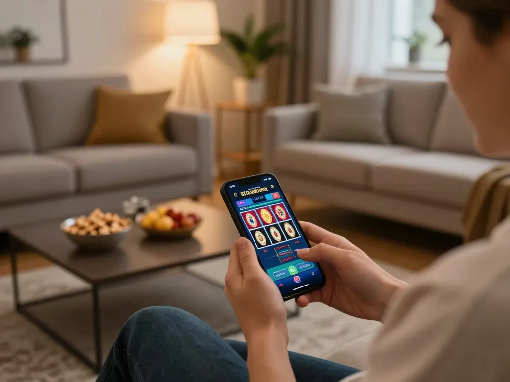 Engage seamlessly with casino online senza registrazione through a smartphone app in a cozy home.