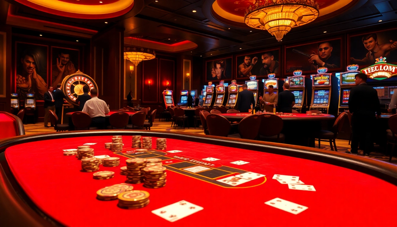 Betting action at the MK 8 casino, showcasing vibrant poker games and dynamic roulette.