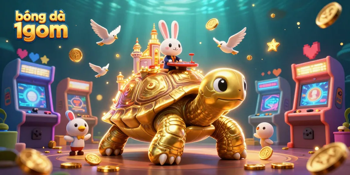 Experience the excitement of bóng đá 1gom with vibrant 3D characters and casino games, immersing in thrilling betting action.