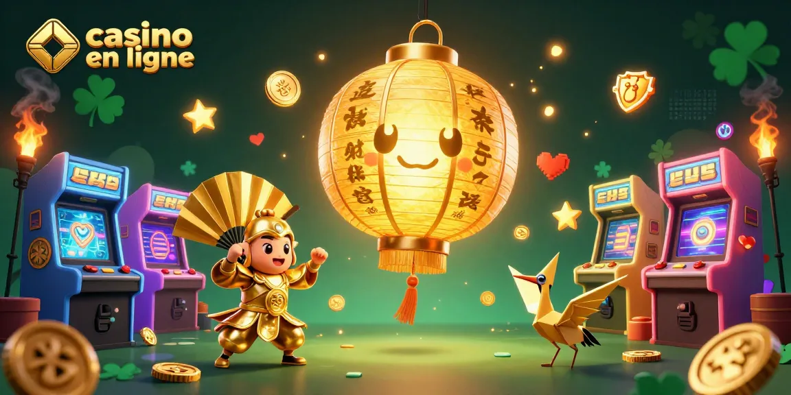 Vivez l'expérience casino en ligne avec ce spectacle vibrant de lanternes et de guerriers en papier.