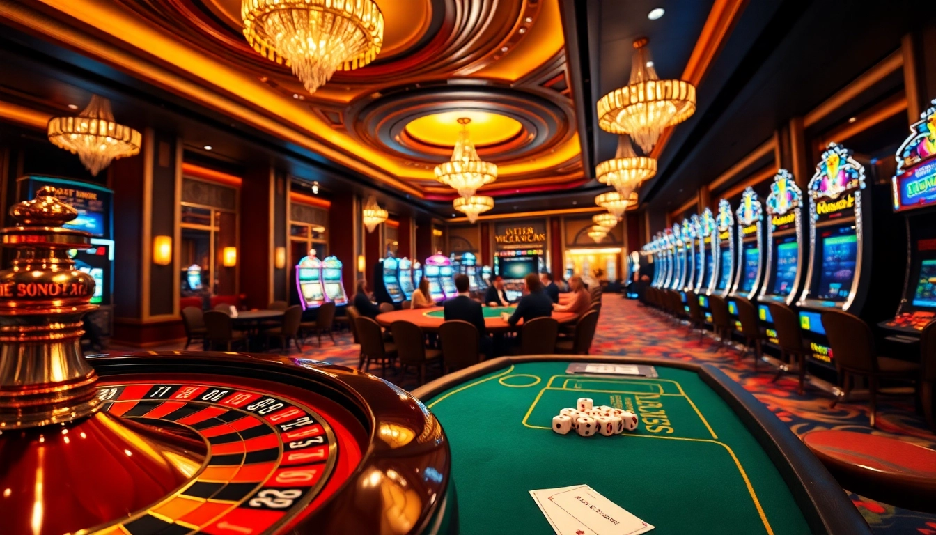 Vivez l'excitation au meilleure casino en ligne avec une roulette dynamique et des actions de poker.