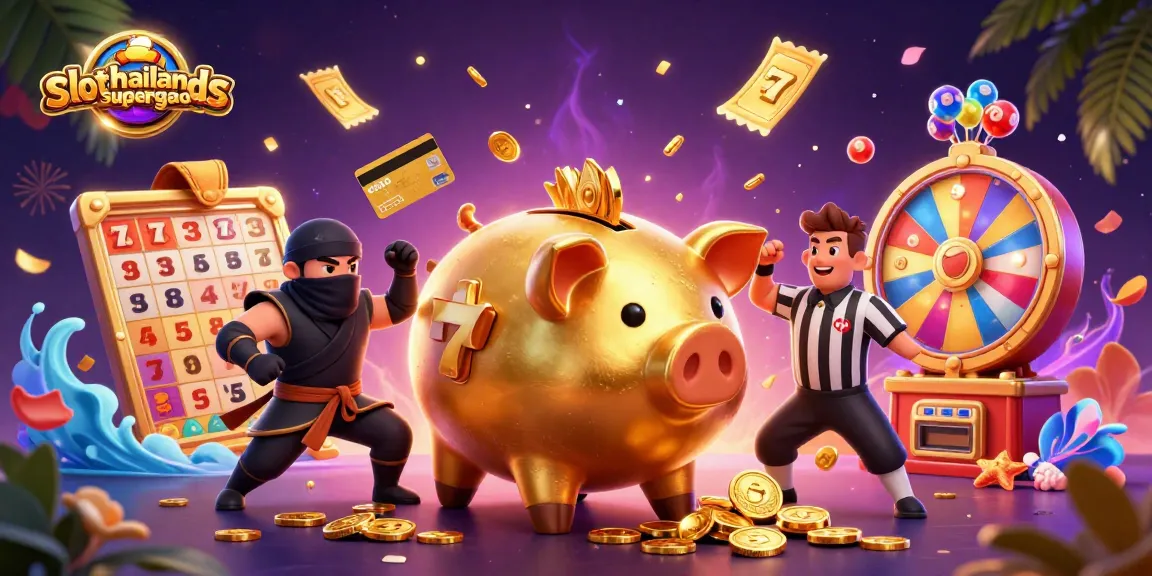 Engage with slotthailandsupergacor's thrilling casino scene featuring dynamic characters and playful elements.