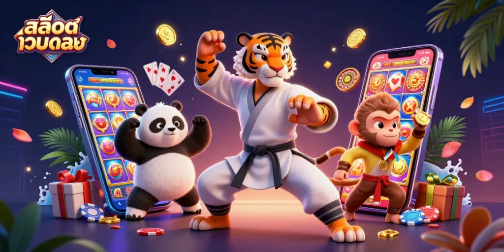 สล็อตเว็บตรง ให้คุณได้สัมผัสเกมและความตื่นเต้นในคาสิโนออนไลน์