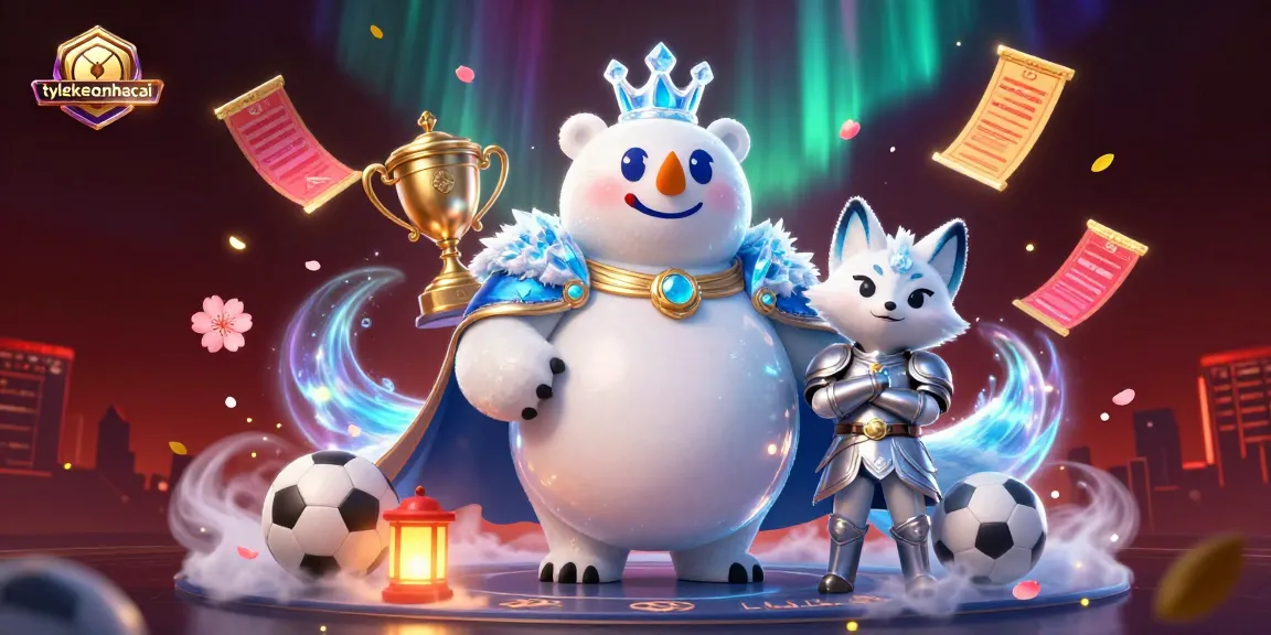 Engage in premier sports betting excitement with tylekeonhacai featuring dynamic characters and vibrant action elements.
