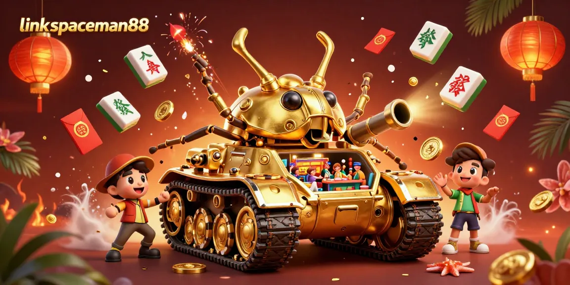 Experience the exciting gameplay with link spaceman88 as you explore a lively casino scene full of vibrant elements.