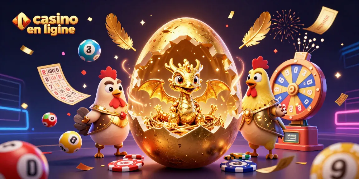 Jouez au casino en ligne avec un dragon doré et des éléments de jeu dynamique