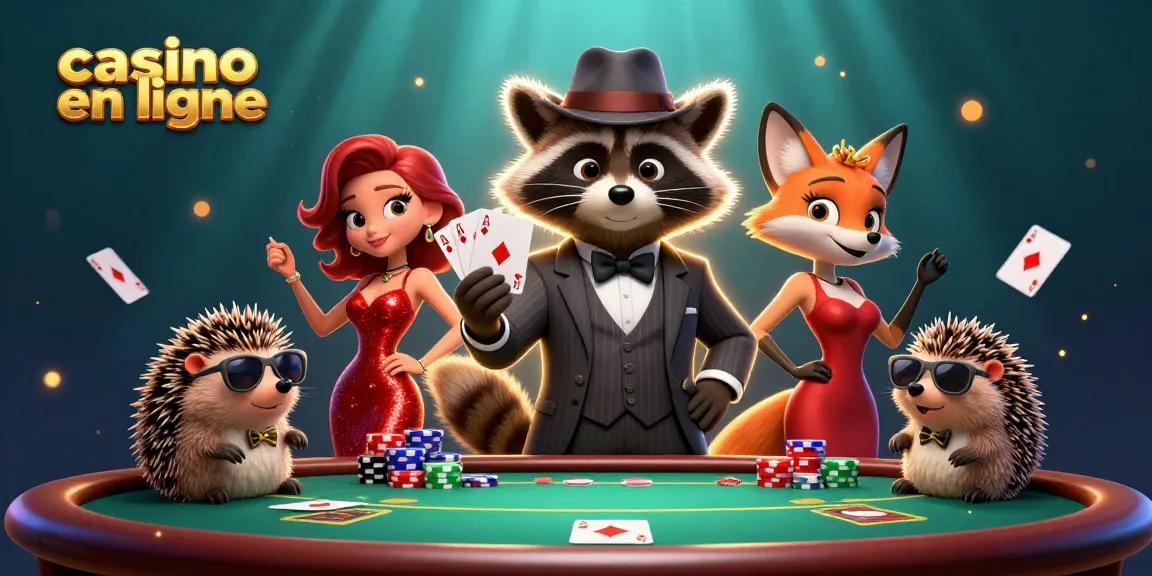 Jouer au poker en ligne avec une main royale dans une scène de casino en ligne captivante