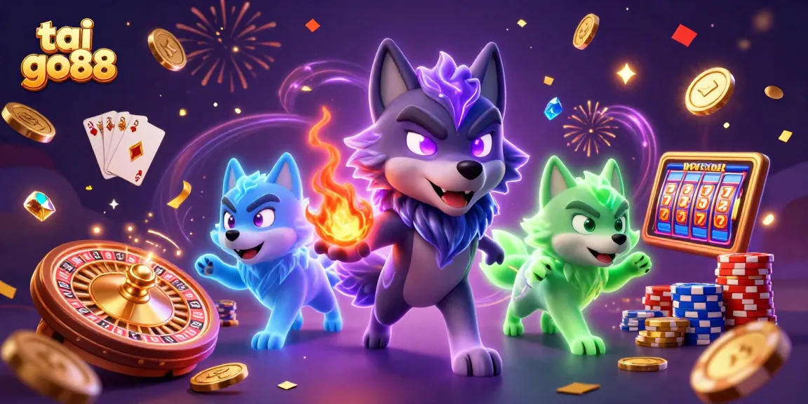 Experience winnings with tai go88 in an immersive visual of dynamic casino elements.