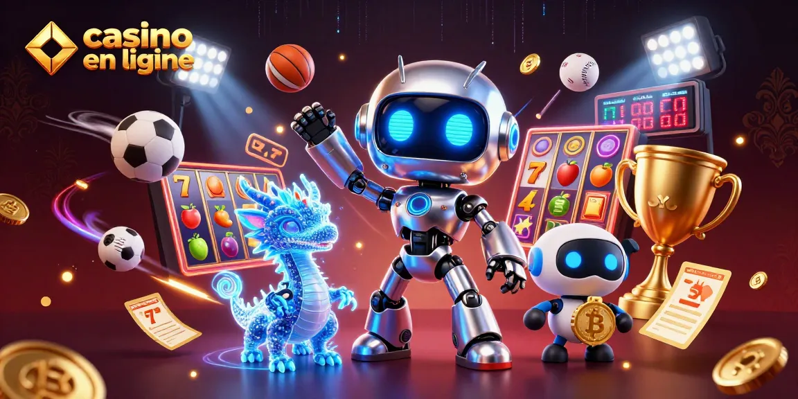 Découvrez comment le casino en ligne attire les gagnants avec des jackpots, des robots et des dragons holographiques.