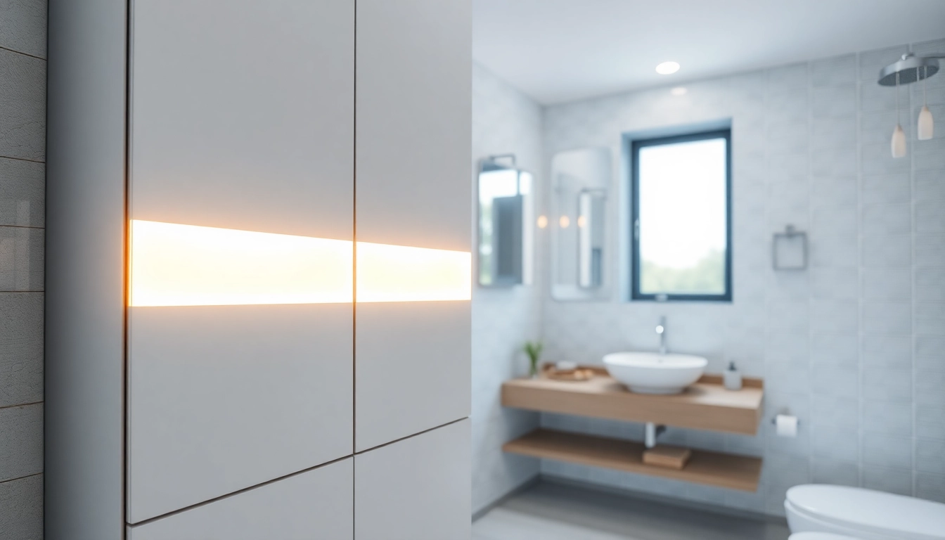 Enhance your bathroom space with a stylish led bathroom mirror Cabinet featuring elegant design and lighting.