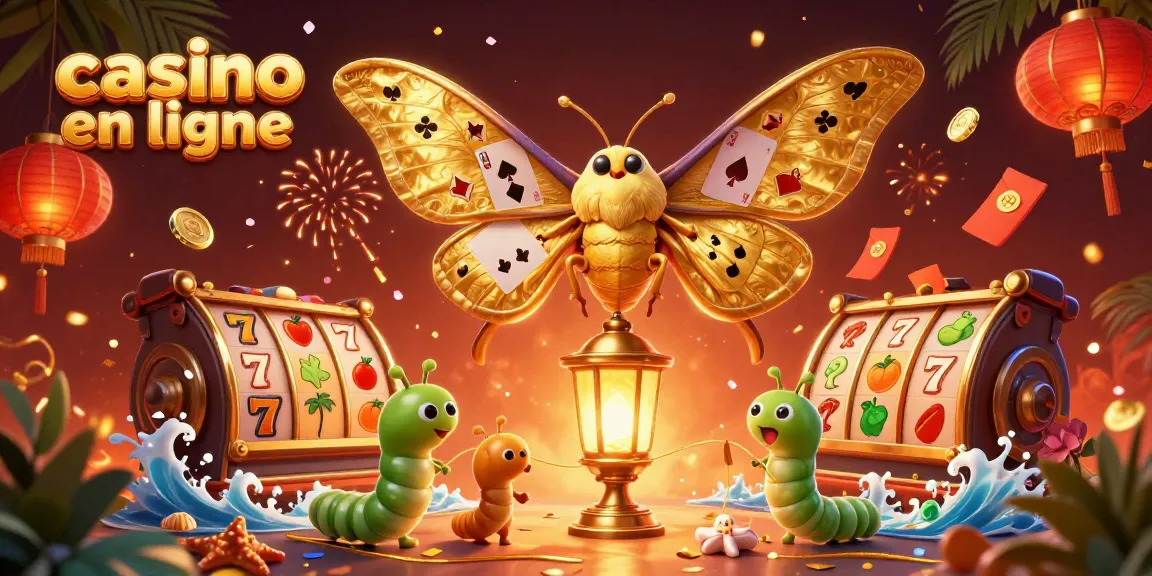 Jouez au casino en ligne avec une illustration dynamique et pleine de détails captivants.