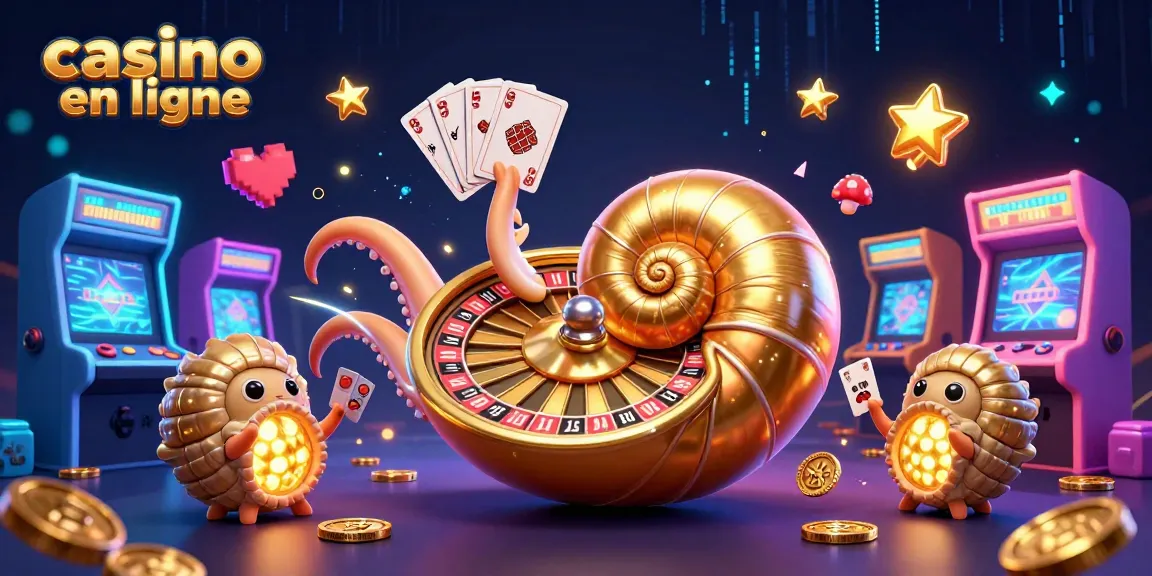 Jouez à casino en ligne avec une illustration dynamique de créatures anciennes et éléments de jeu modernes.