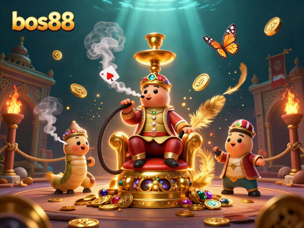 Slot dan taruhan menyenangkan di bos88 dengan ilustrasi menarik serta suasana kasino yang mengagumkan.