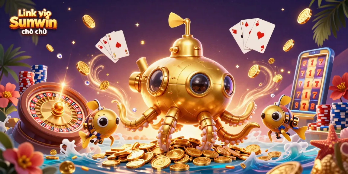 Engage with thrilling games at Link vào Sunwin chính thức while admiring captivating 3D gold illustrations.
