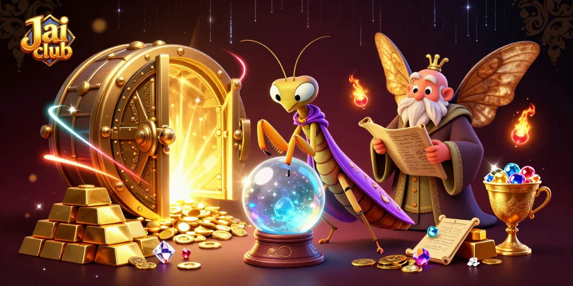 Engage with Jai club's magical realm, where fortune tells and treasures shine.
