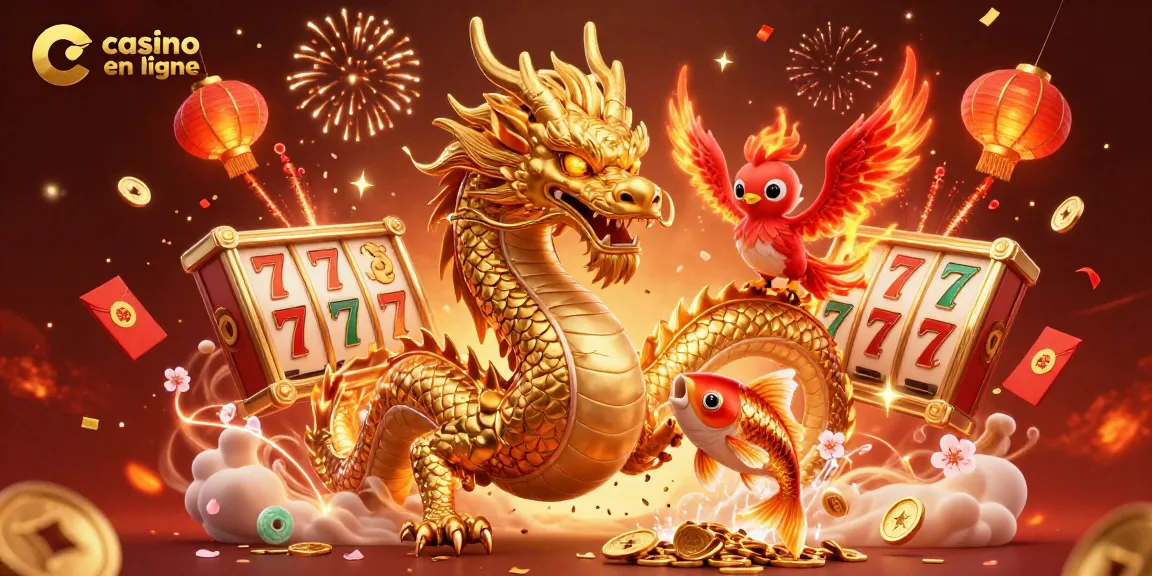 Jouez au casino en ligne avec la puissance d'un dragon et la chance d'une carpe koi.
