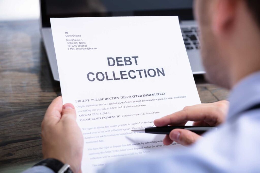can debt collectors garnish wages