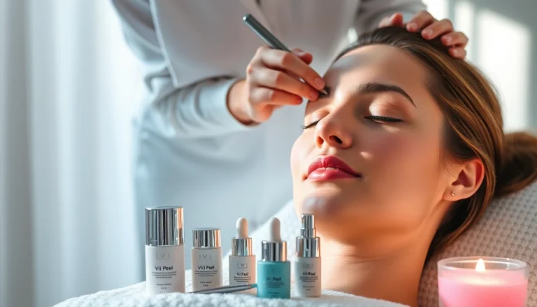 Experience a rejuvenating VI Peel Nyack treatment enhancing skin glow and health in a serene spa.