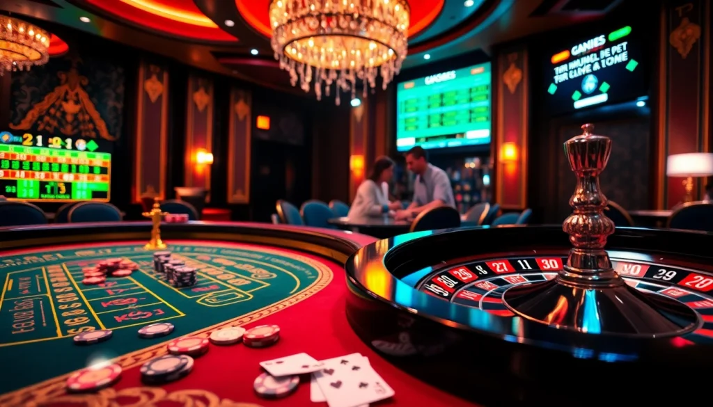 Experience high-stakes baccarat action at https://jun88buzz.info/, showcasing luxury casino elements.
