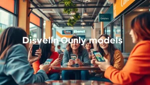 How to find local OnlyFans models in a vibrant urban setting with young adults connecting.