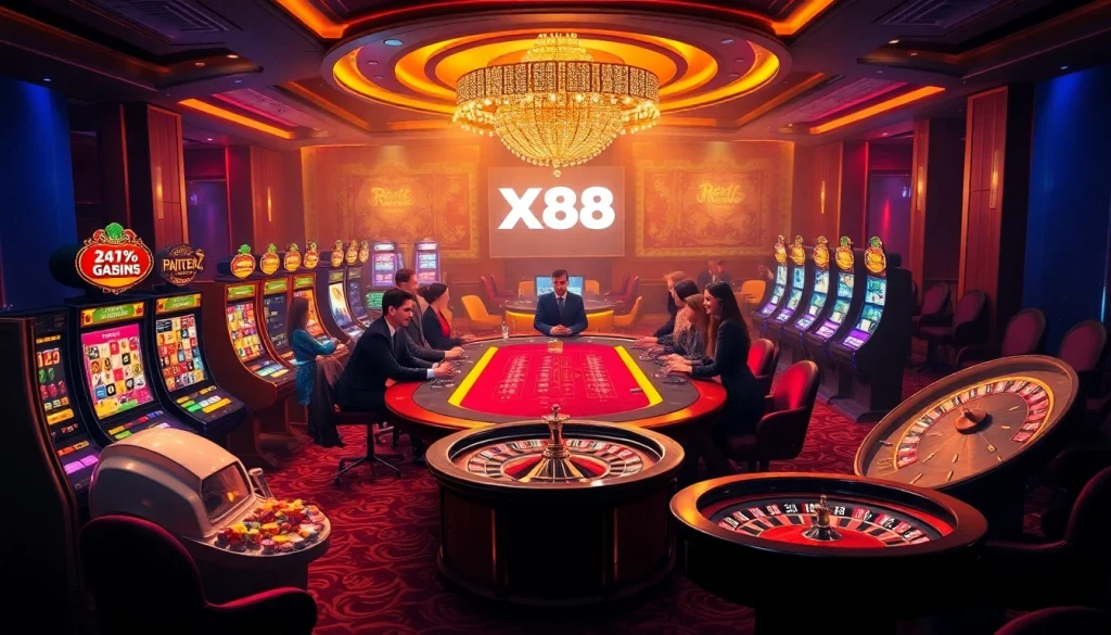Experience the excitement of gaming at https://xx88.nl/ with vibrant casino tables and thrilling slot machines.